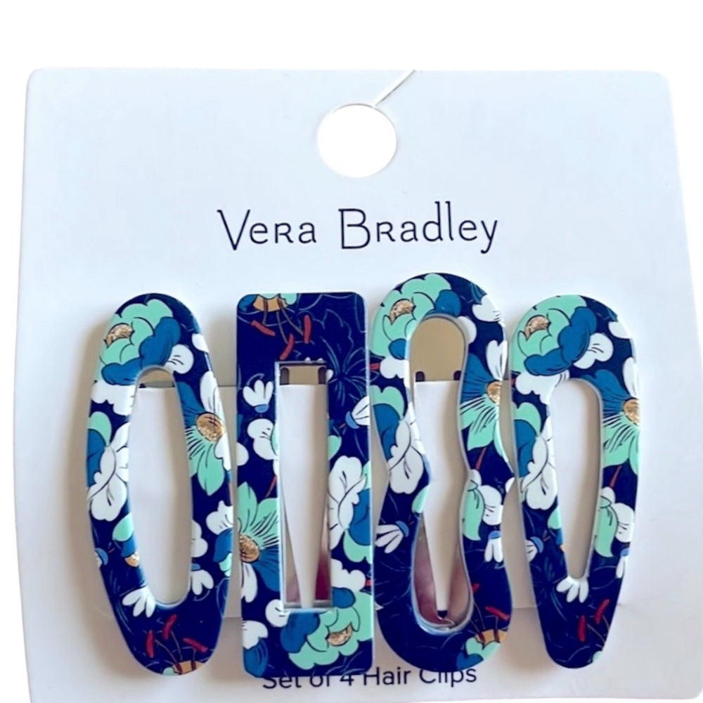 Vera Bradley Hair Clips NWT